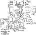 Part Location Diagram of 493716 Briggs and Stratton Crankshaft